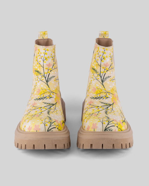 mumka-Calzado-mujer-Botas Chelsea Sun Garden